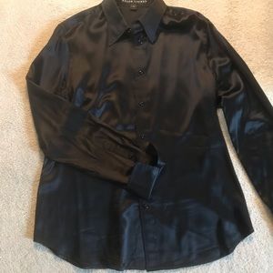 RALPH LAUREN Black Label black silk blouse